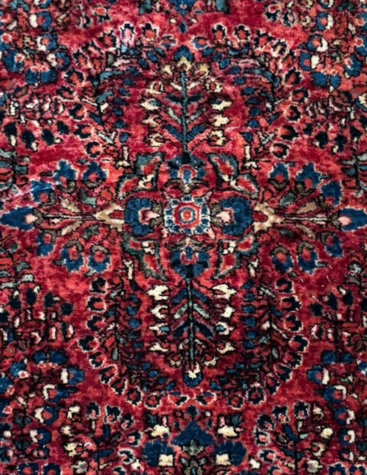 Antique Persian Sarouk Rug