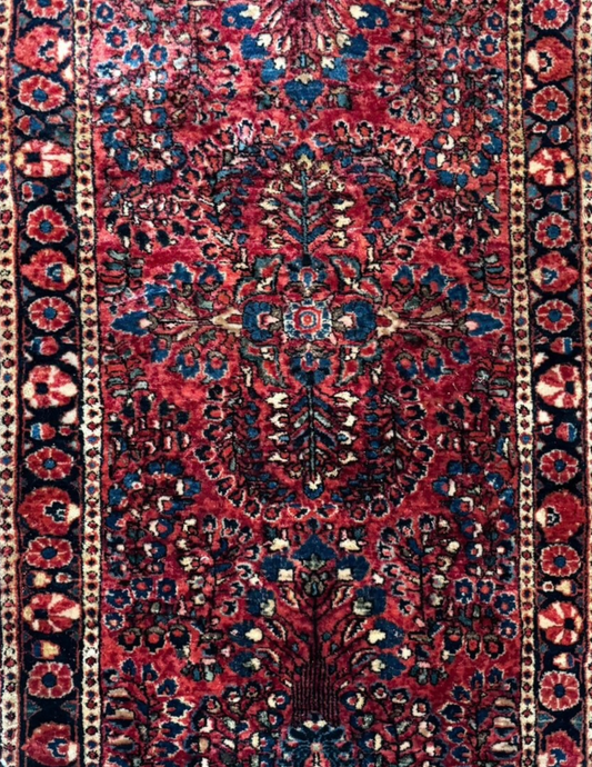 Antique Persian Sarouk Rug