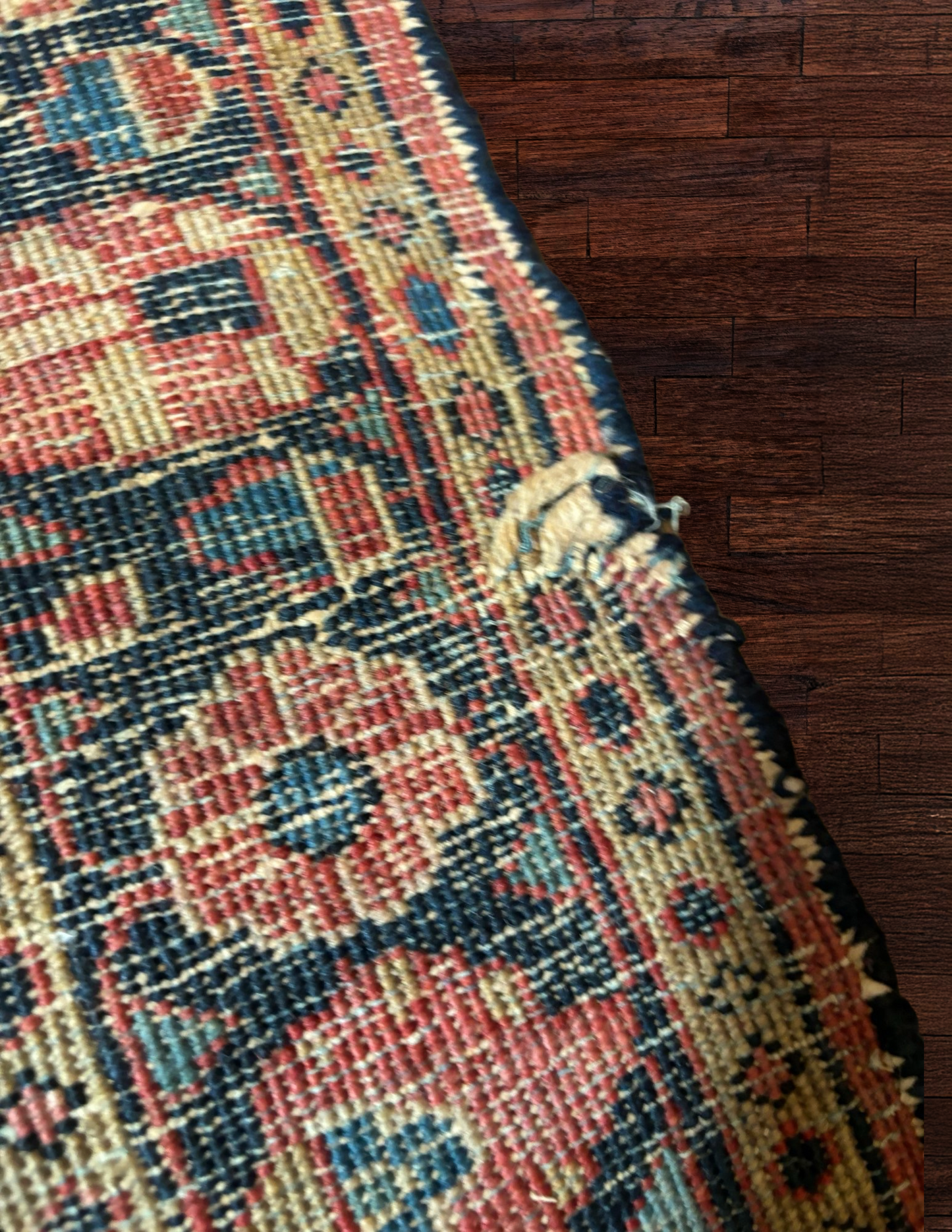 Antique Persian Sarouk Rug